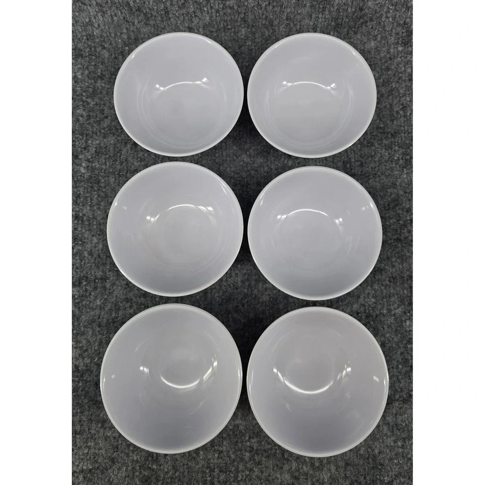Tar-Hong Melamine Dinnerware Set 17pc White Blue Floral Bowls and Dessert Plates